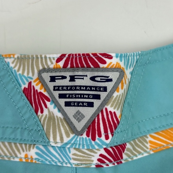 Columbia Turquise Women's Swim PFG Board Shorts - Picture 5 of 12